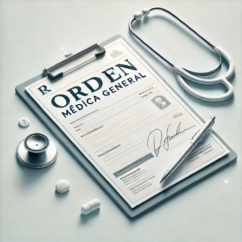 Orden Médica: Evaluación de Salud Laboral